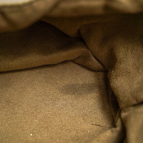 Emma Fox Metallic Hobo Bag With Gold Tone Studs - Picture 9 of 9